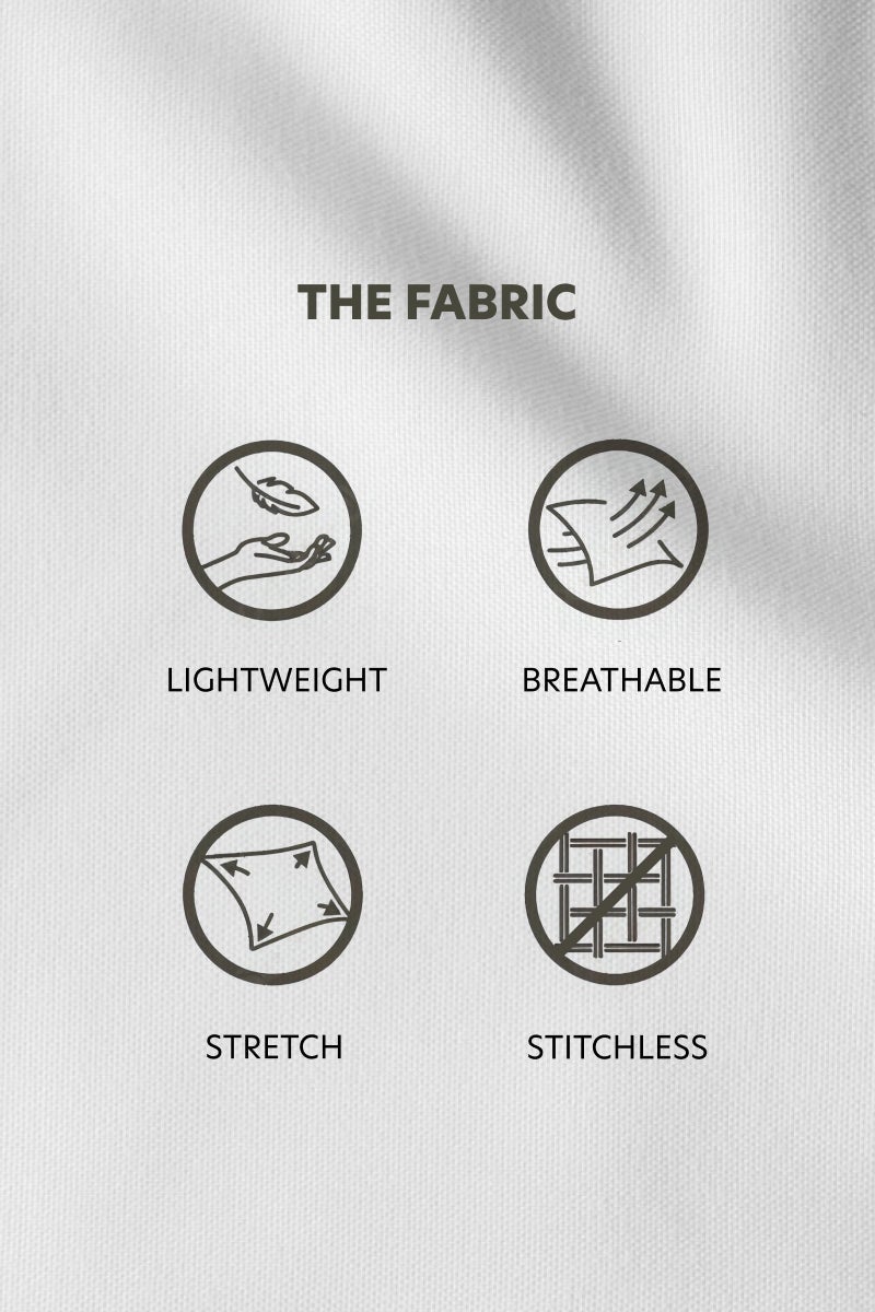 سنيتش قميص تقني مخطط بقصة ضيقة ومطاطية - Image 2